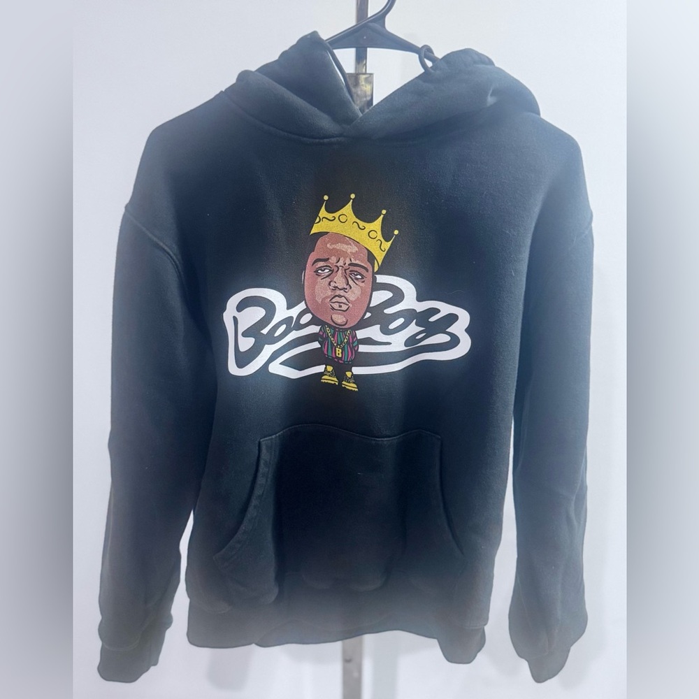Black biggie Hoodie